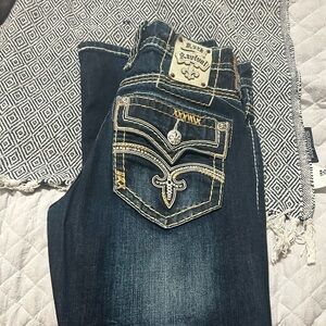 Mens Rock Revival Jeans